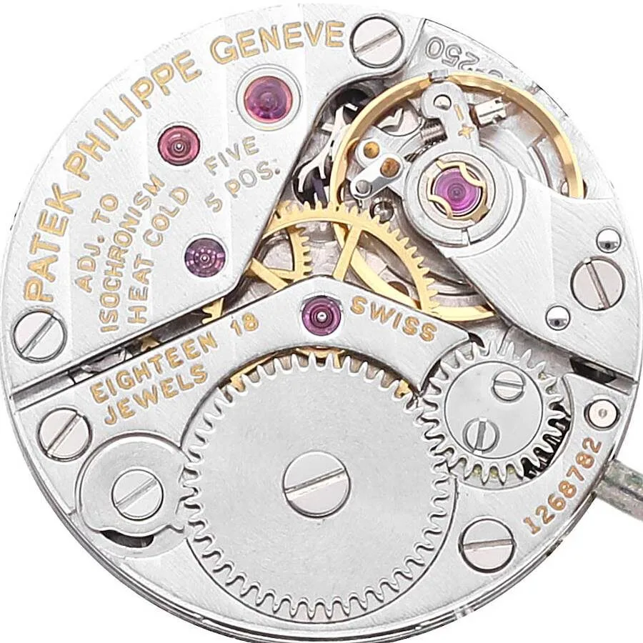 Patek Philippe 18k White Gold Diamond Bezel Cocktail Ladies Watch 4182 - Image 3