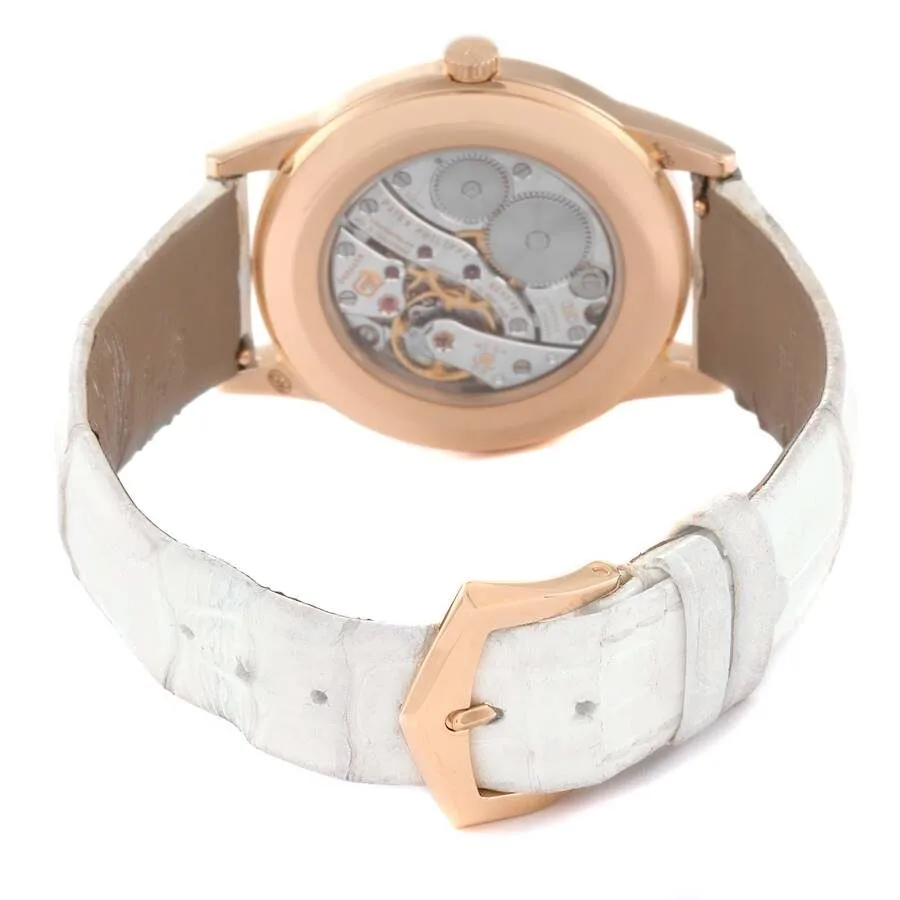 Patek Philippe Calatrava Rose Gold Diamond Ladies Watch 7122 - Image 3