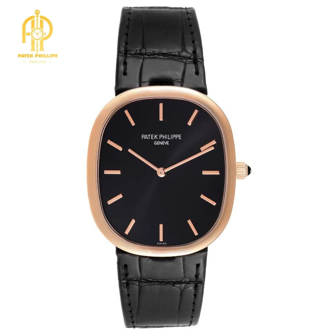 Patek Philippe Golden Ellipse Grande Taille Rose Gold Watch 5738