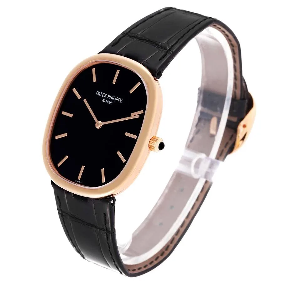Patek Philippe Golden Ellipse Grande Taille Rose Gold Watch 5738 - Image 5