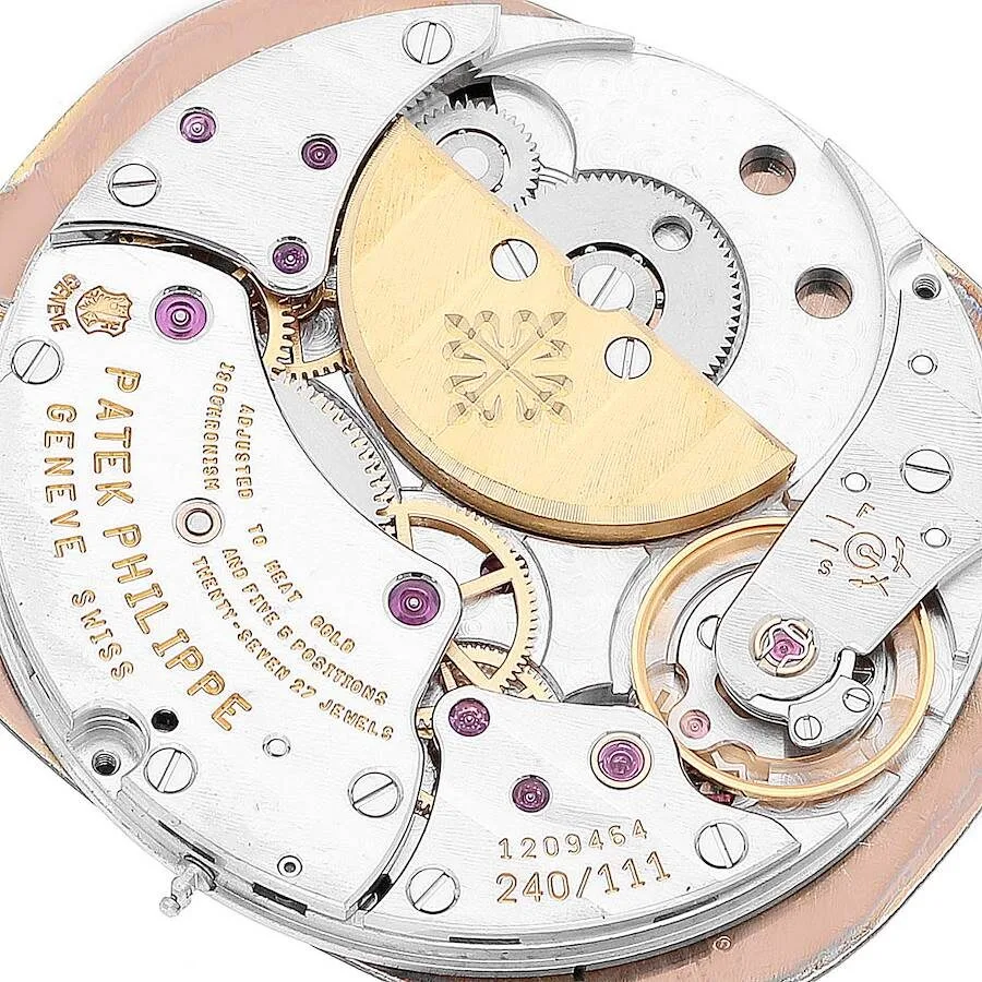 Patek Philippe Golden Ellipse Jumbo Rose Gold Automatic Mens Watch 3738 - Image 3