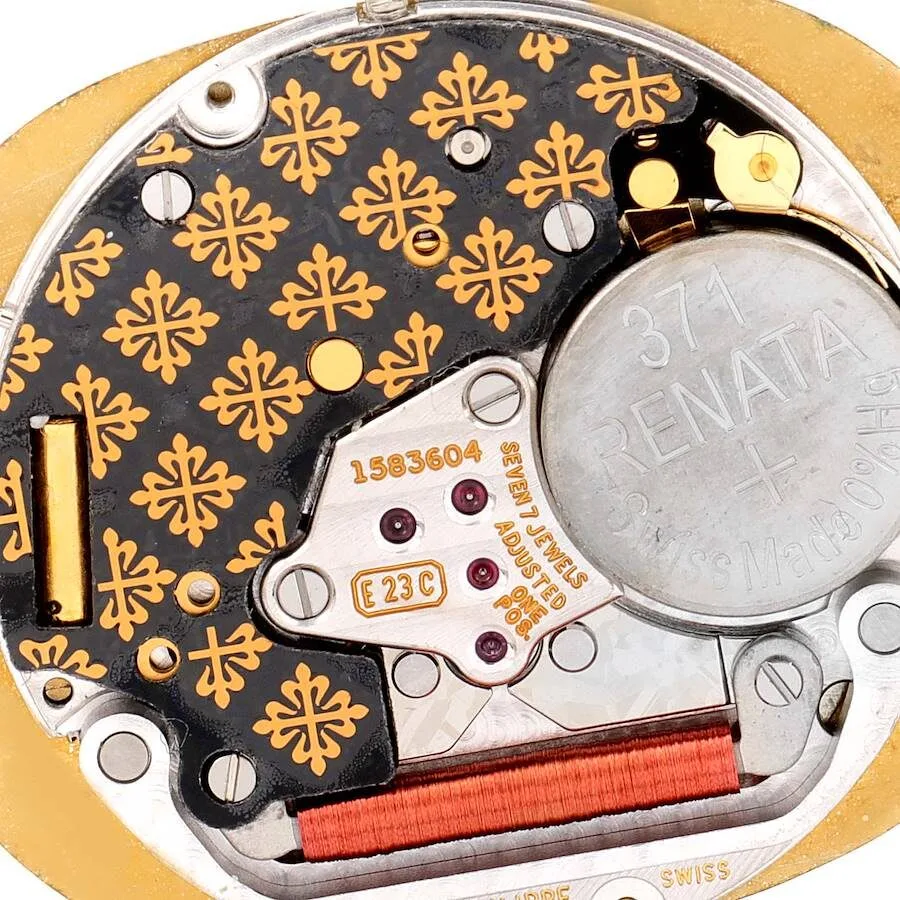 Patek Philippe Golden Ellipse Yellow Gold Ivory Dial Mens Watch 3788 - Image 3