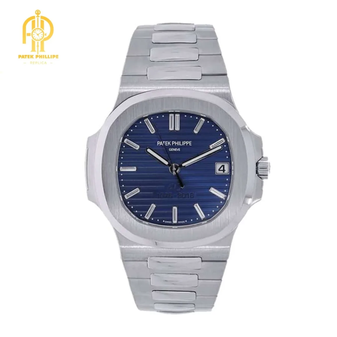 Patek Philippe Nautilus Platinum Blue