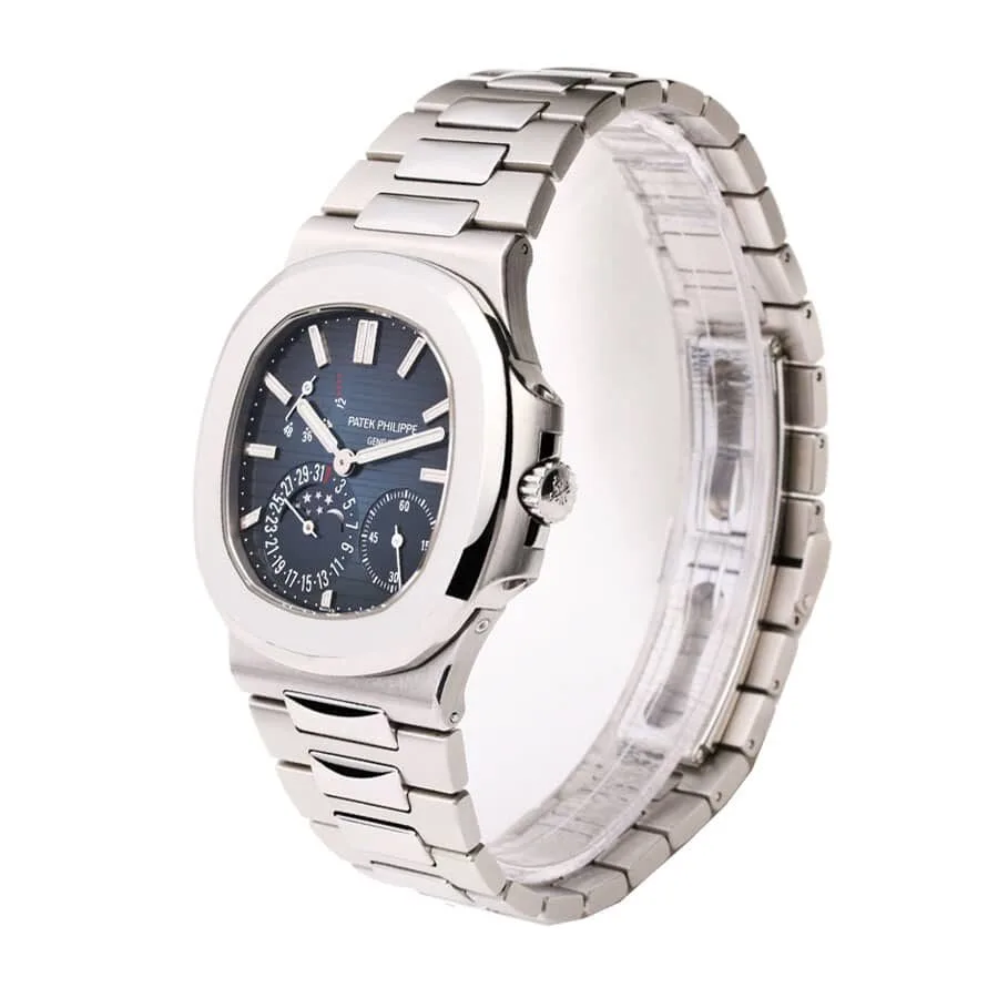 Patek Philippe Nautilus Steel Blue Dial Moon Phase 5712/1A-001 - Image 4